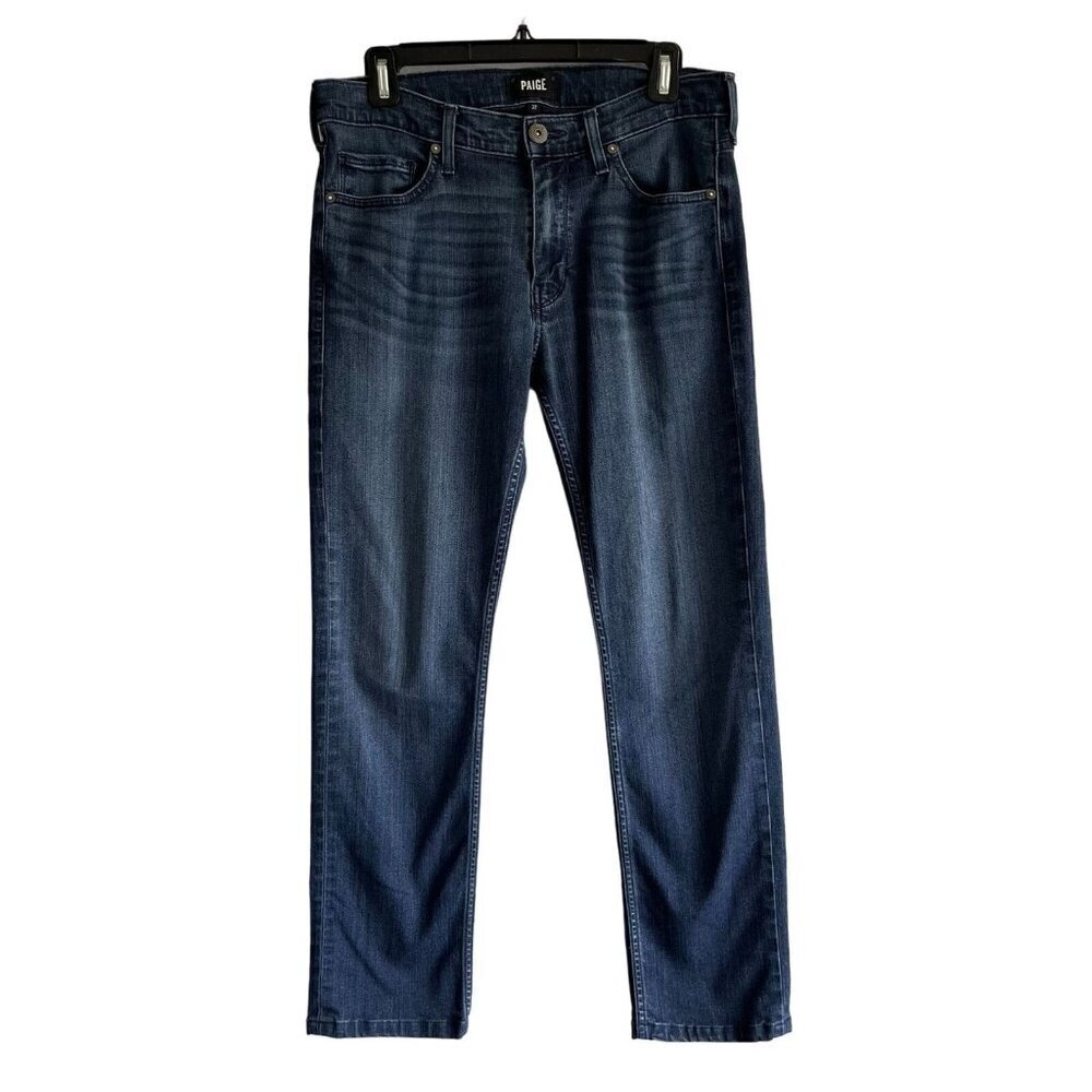 Paige Denim Lennox Slim FIt Jeans in Dorset‎ Blue Size 32 Men's